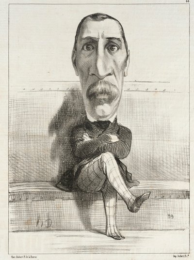 Buvignier by Honoré Daumier